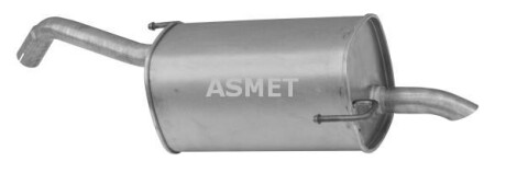 Задній. глушник,випускна сист. - ASMET 14050