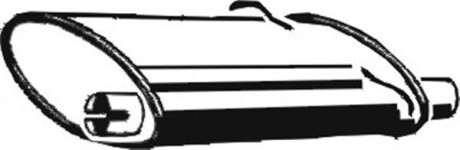 Глушник вихлопної системи задній VOLVO 740, 760, 940, 940 II 2.0-2.8 01.82-10.98 - ASMET 18.015