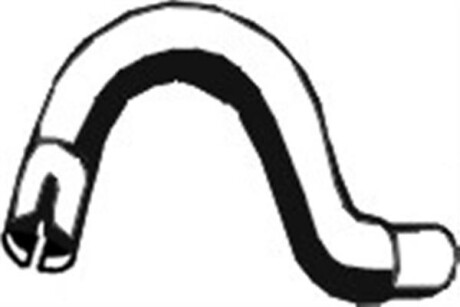 Вихлопна труба середн VOLVO 740, 760, 940, 940 II 2.0-2.8 08.81-10.98 - ASMET 18.017