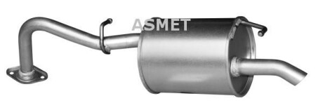 Задній. глушник,випускна сист. - ((174300Q020)) ASMET 20014 (фото 1)