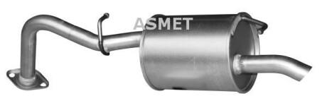 Задній. глушник,випускна сист. - ASMET 20020