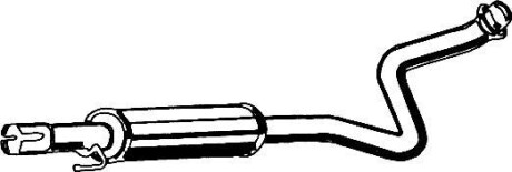 Передній глушник,випускна сист - ASMET 20038