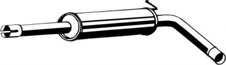 Глушник передній SEAT CORDOBA, IBIZA III SKODA FABIA I VW POLO IV 1.2 07.01-03.08 - ASMET 21.030