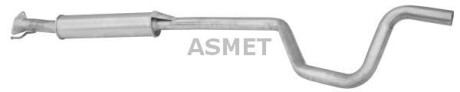 Передній глушник,випускна сист - ASMET 30009
