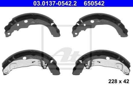 Фото 2 - Гальмівні колодки ATE 03013705422