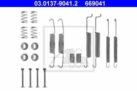 Комплектуючі для гальмівних колодок (6R0698545A+6R - ATE 03013790412