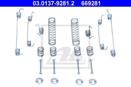 Фото 4 - Комплектуюча колодок ATE 03.0137-9281.2 (03013792812)