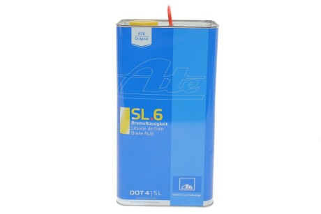 Рідина гальмівна dot 4, Brake Fluid SL.6, 5л - ATE 03990164032