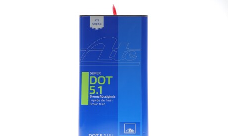 Рідина гальмівна Super DOT 5.1 (5L) - ATE 03.9901-6603.2