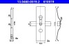 Планка супорта (переднього) прижимна (к-кт) VW Touareg 3.0-6.0 02- - ATE 13046005192 (фото 1)