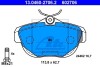 Комплект тормозных колодок, дисковый тормоз - (425329) ATE 13.0460-2706.2 (фото 1)