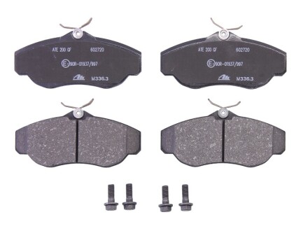 Комплект тормозных колодок, дисковый тормоз - (sfp000210, sfp100460, sfp100480) ATE 13.0460-2720.2