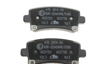 Фото 3 - Гальмівні колодки ATE 13.0460-2758.2 (13046027582)