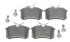 Колодки гальмівні (задні) Audi/Seat/Skoda Fabia/Octavia/VW Caddy/Passat 96-/Renault Megane 97-03 (Lucas/TRW) - (8671016188, 6R0698451, 5Q0698451A) ATE 13.0460-2787.2 (фото 1)