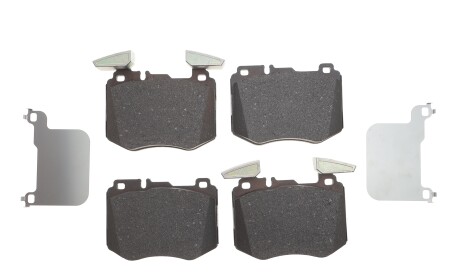 Комплект гальмівних колодок передн (з шумопоглинаючою пластиною), MERCEDES GLC (C253), GLC (X253) 2.0-Electric 06.15-03.23 - ATE 13046047012