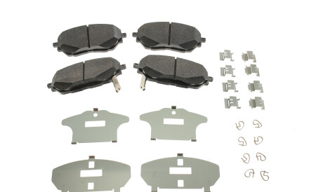 Колодки гальмівні дискові, к-кт - (04465F4010, 04465F4020, 04465F4021) ATE 13.0460-5501.2