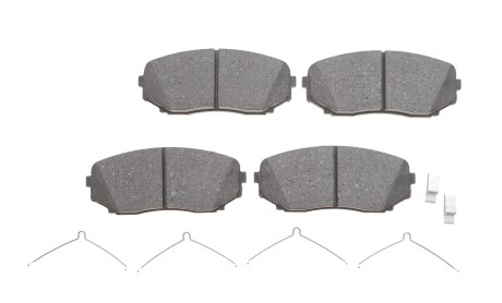 Комплект гальмівних колодок передн, MAZDA CX-7 MITSUBISHI ECLIPSE CROSS, GRANDIS, L200 / TRITON, OUTLANDER III, PAJERO PININ I 1.5-2.4H 10.99- - ATE 13.0460-5541.2