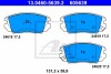 Комплект тормозных колодок, дисковый тормоз - (581013KA30, 581013LA20, 581013KA20) ATE 13.0460-5639.2 (фото 1)