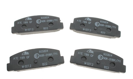 Фото 3 - Тормозные колодки ATE 13.0460-5804.2 (13046058042)
