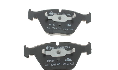 Фото 3 - Гальмівні колодки ATE 13.0460-7167.2 (13046071672)