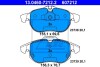 Комплект тормозных колодок, дисковый тормоз - ATE 13.0460-7212.2 (фото 2)