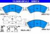 Комплект тормозных колодок, дисковый тормоз - (ucyr3323za, ucye3323z, meab3j2l361ab) ATE 13046080142 (фото 2)