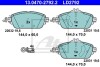 Гальмівні колодки, дискові - (0084203720, 0084203620, A0084203620) ATE 13047027922 (фото 3)