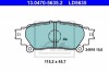 13.0470-5635.2 колодки дисковые задние - (044660E010, 0446648130, 0446648140) ATE 13047056352 (фото 1)