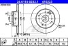 Тормозной диск - (42510SN7000, 42510SV1A00, 42510SV4A00) ATE 24.0110-0233.1 (фото 3)
