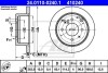 Тормозной диск - (mb857978, mb668083) ATE 24.0110-0240.1 (фото 3)