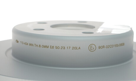 Фото 3 - Гальмівний диск ATE 24011004041