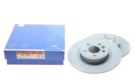 Фото 2 - Гальмівний диск ATE 24.0110-0405.1 (24011004051)