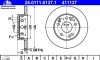 Тормозной диск - ATE 24.0111-0137.1 (фото 1)