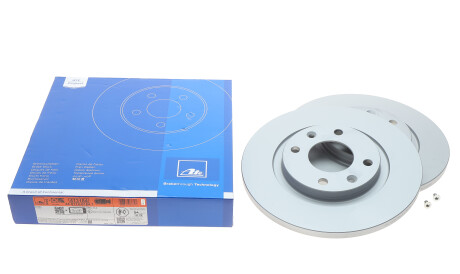 Фото 2 - Гальмівний диск ATE 24.0113-0184.1 (24011301841)