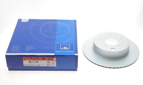 Фото 2 - Гальмівний диск ATE 24.0116-0119.1 (24011601191)