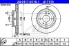 TARCZA HAM./PRZ/ CITROEN C-ZERO 10- - (4249L5, 4615A093) ATE 24011701101 (фото 3)