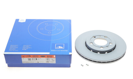 Фото 2 - Гальмівний диск ATE 24.0122-0151.1 (24012201511)