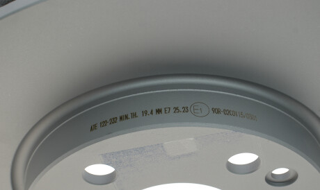 Фото 3 - Гальмівний диск ATE 24012202321