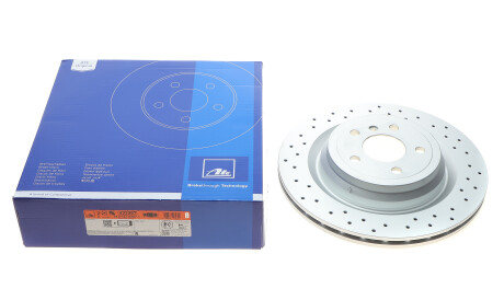 Фото 2 - Гальмівний диск ATE 24012202871