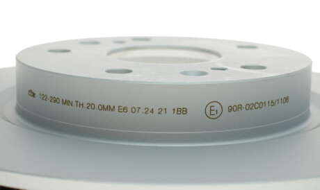 Фото 3 - Гальмівний диск ATE 24.0122-0290.1 (24012202901)