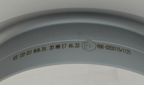 Фото 3 - Тормозной диск ATE 24.0122-0311.1 (24012203111)