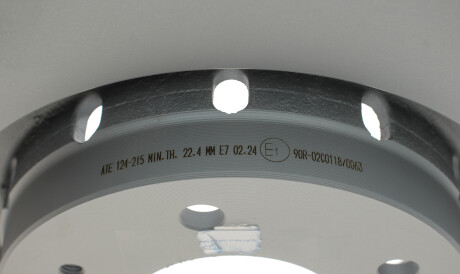 Фото 3 - Тормозной диск ATE 24012402151