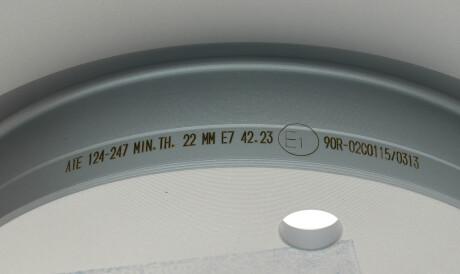 Фото 3 - Гальмівний диск ATE 24.0124-0247.1 (24012402471)