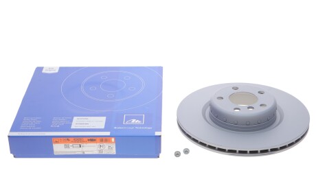 Фото 2 - Гальмівний диск ATE 24.0124-0250.2 (24012402502)