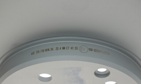 Фото 3 - Гальмівний диск ATE 24.0125-0110.1 (24012501101)