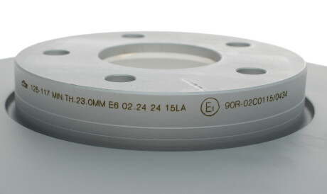 Фото 3 - Гальмівний диск ATE 24012501171