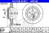 Тормозной диск - (2304230812, A2304230812) ATE 24.0126-0149.1 (фото 3)