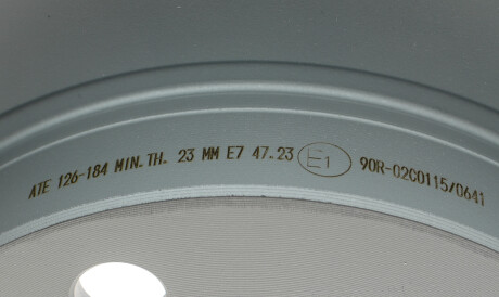 Фото 3 - Тормозной диск ATE 24012601841