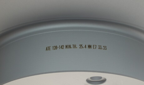 Фото 3 - Гальмівний диск ATE 24.0128-0142.1 (24012801421)