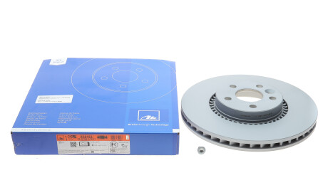 Фото 2 - Гальмівний диск ATE 24012801621